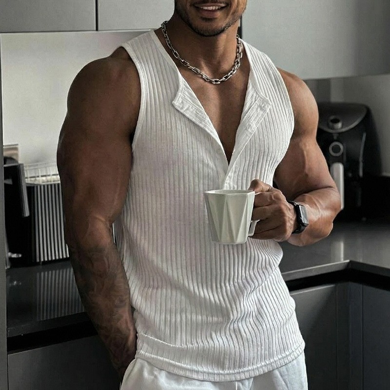 Sportif Atlet Yelek Tek Renk Y - Tank Top Ribbed incelemesi ve fiyatı
